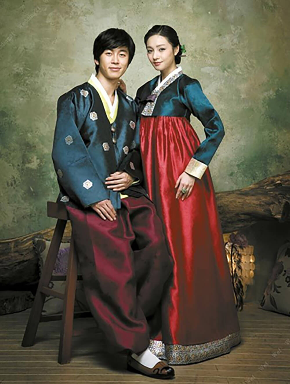 Рисунок 5. Разновидность корейских традиционных костюмов